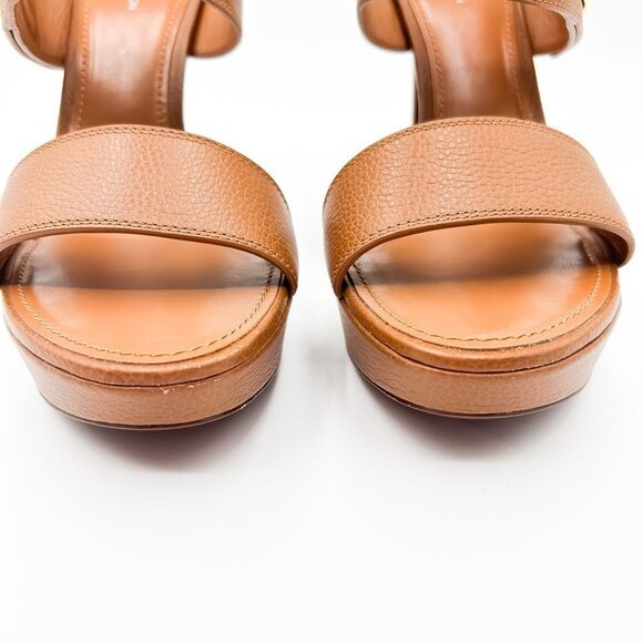 Louis Vuitton Horizon LV Leather Platform Sandal Cognac Size EU 41, US 11 - Picture 3 of 14